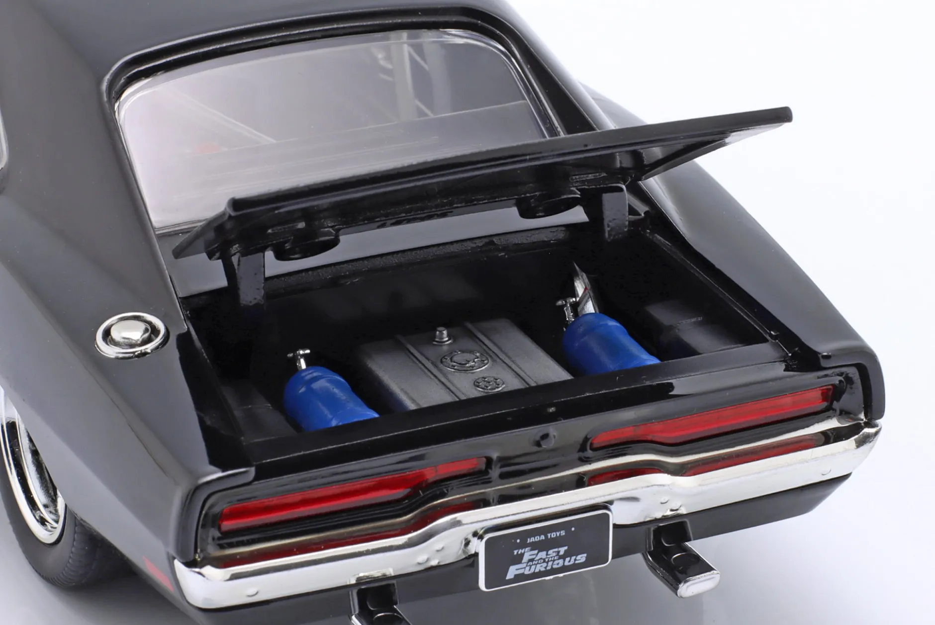 Dom's Dodge Charger R/T 1970 Filmreihe Fast & Furious schwarz 1:24 Jada Toys