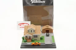 Dom Toretto's Haus mit Garage Fast & Furious Diorama-Set Jada Toys