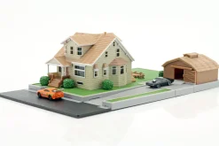 Dom Toretto's Haus mit Garage Fast & Furious Diorama-Set Jada Toys