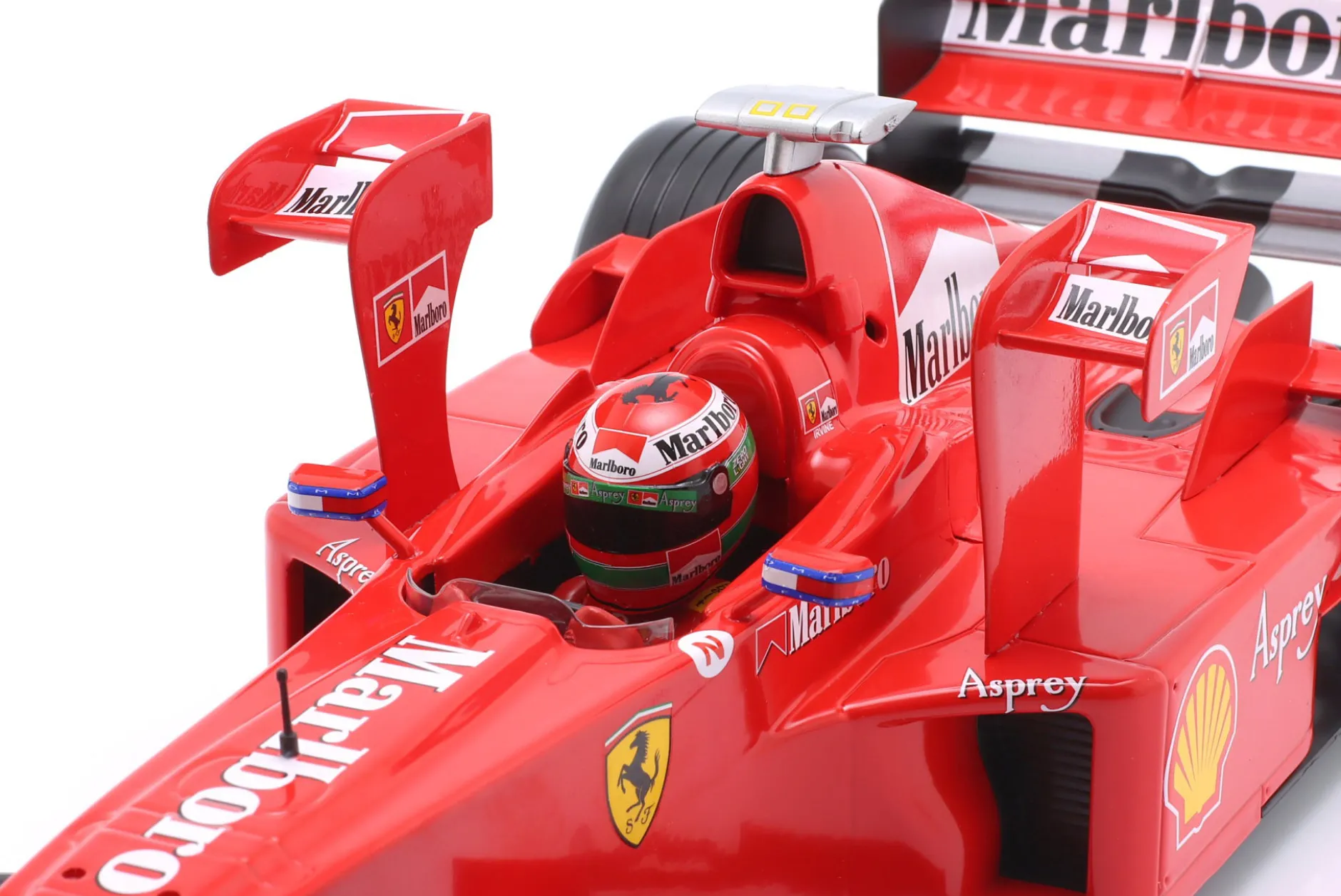 Eddie Irvine Ferrari F300 Tower Wings #4 3rd Imola GP Formel 1 1998 1:12 WERK83