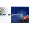 Einzelvitrine mit 4 beweglichen LED-Lampen für Modellautos im Maßstab 1:18 Triple9