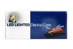 Einzelvitrine mit 4 beweglichen LED-Lampen für Modellautos im Maßstab 1:18 Triple9