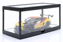 Einzelvitrine schwarz mit LED-Beleuchtung für Maßstab 1:18 Triple9