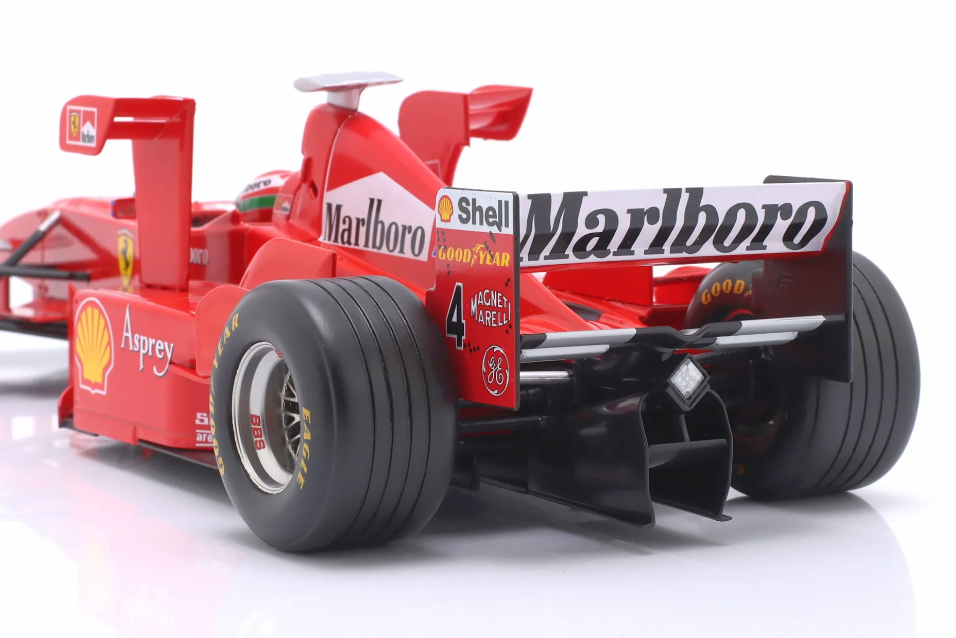 E. Irvine Ferrari F300 Tower Wings #4 3rd Imola GP Formel 1 1998 1:18 WERK83