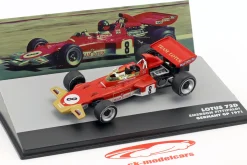 Emerson Fittipaldi Lotus 72D #8 Deutschland GP Formel 1 1971 1:43 Altaya