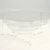 4er-Set Präsentations-Teller aus Acryl-Glas SAFE