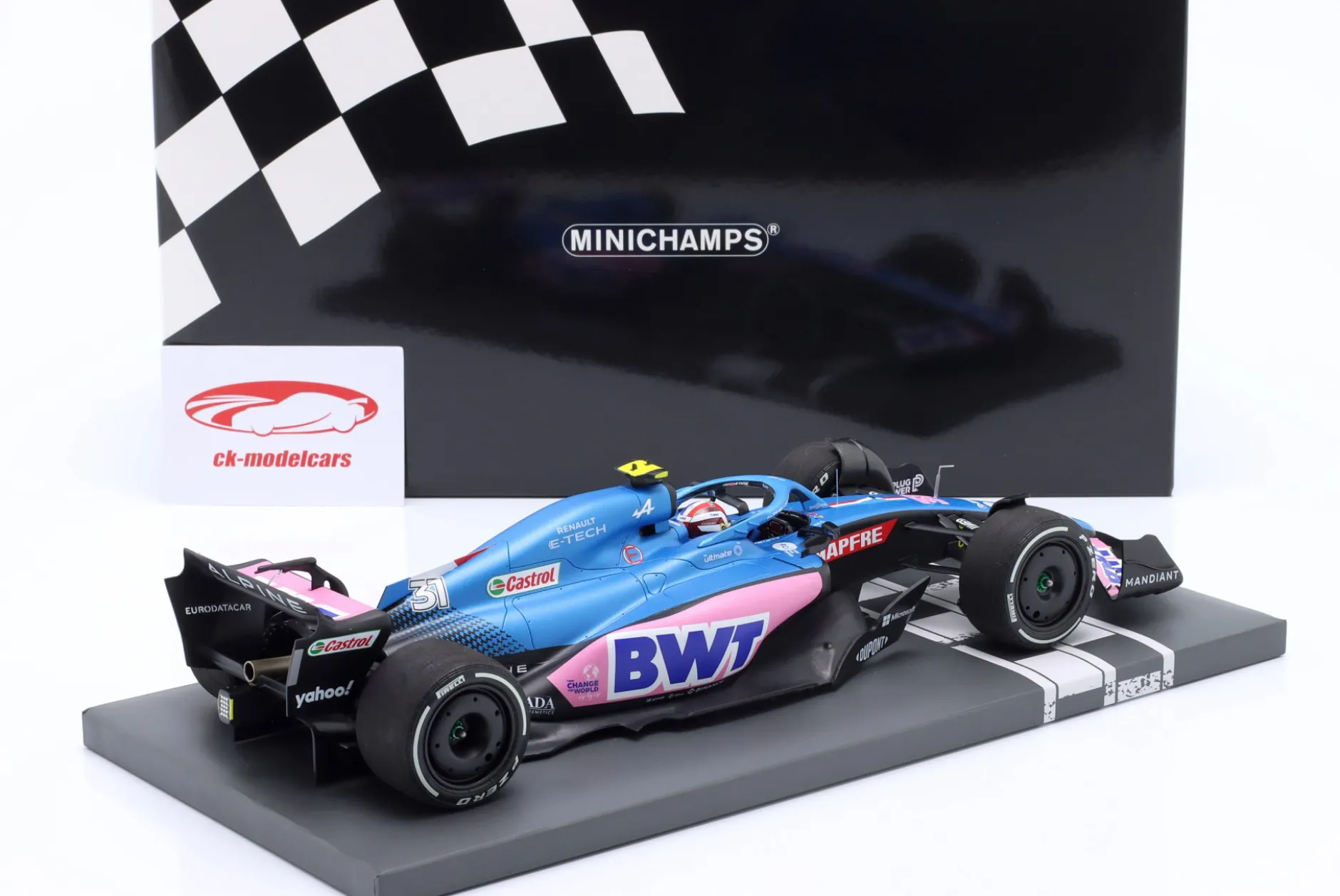 Esteban Ocon Alpine A522 #31 Australien GP Formel 1 2022 1:18 Minichamps