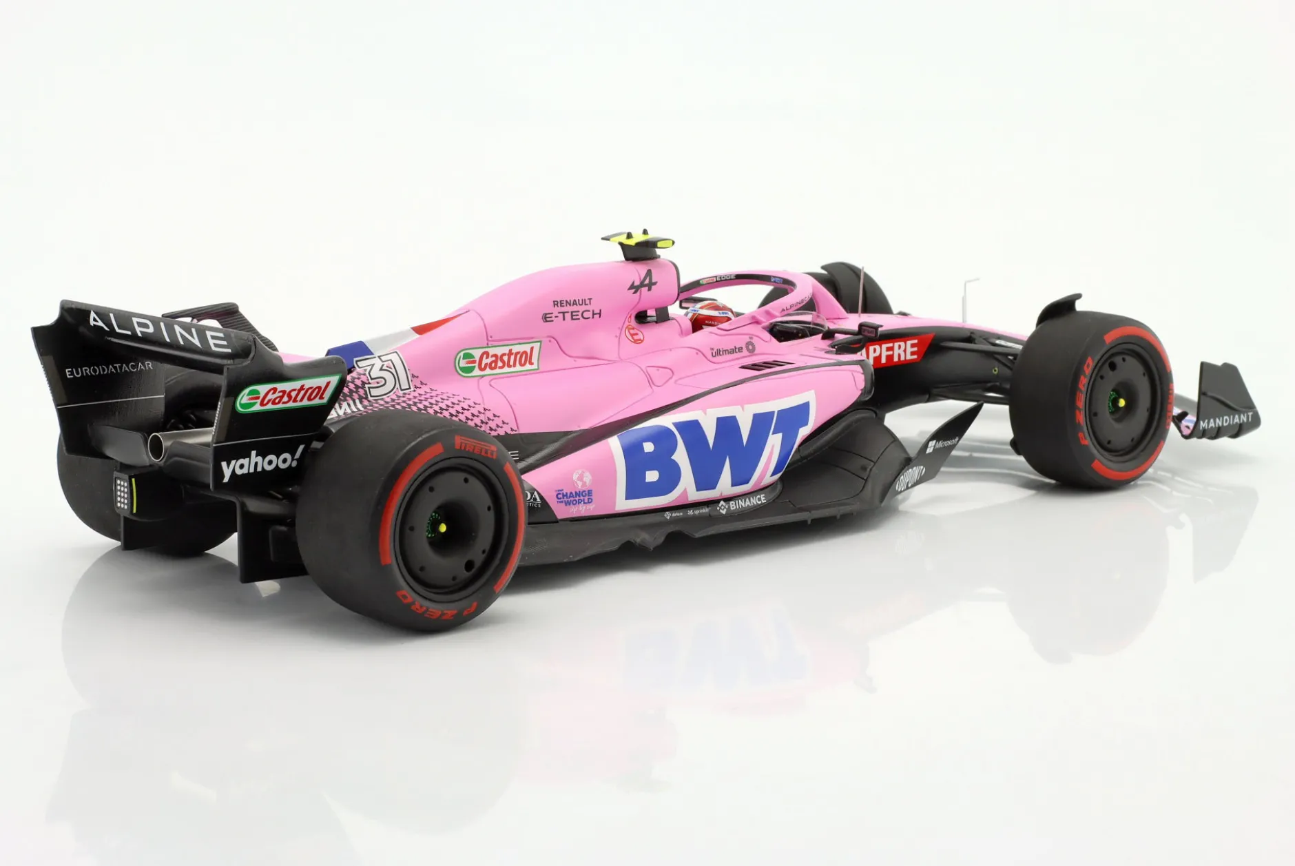 Esteban Ocon Alpine A522 #31 Bahrain GP Formel 1 2022 1:18 Spark