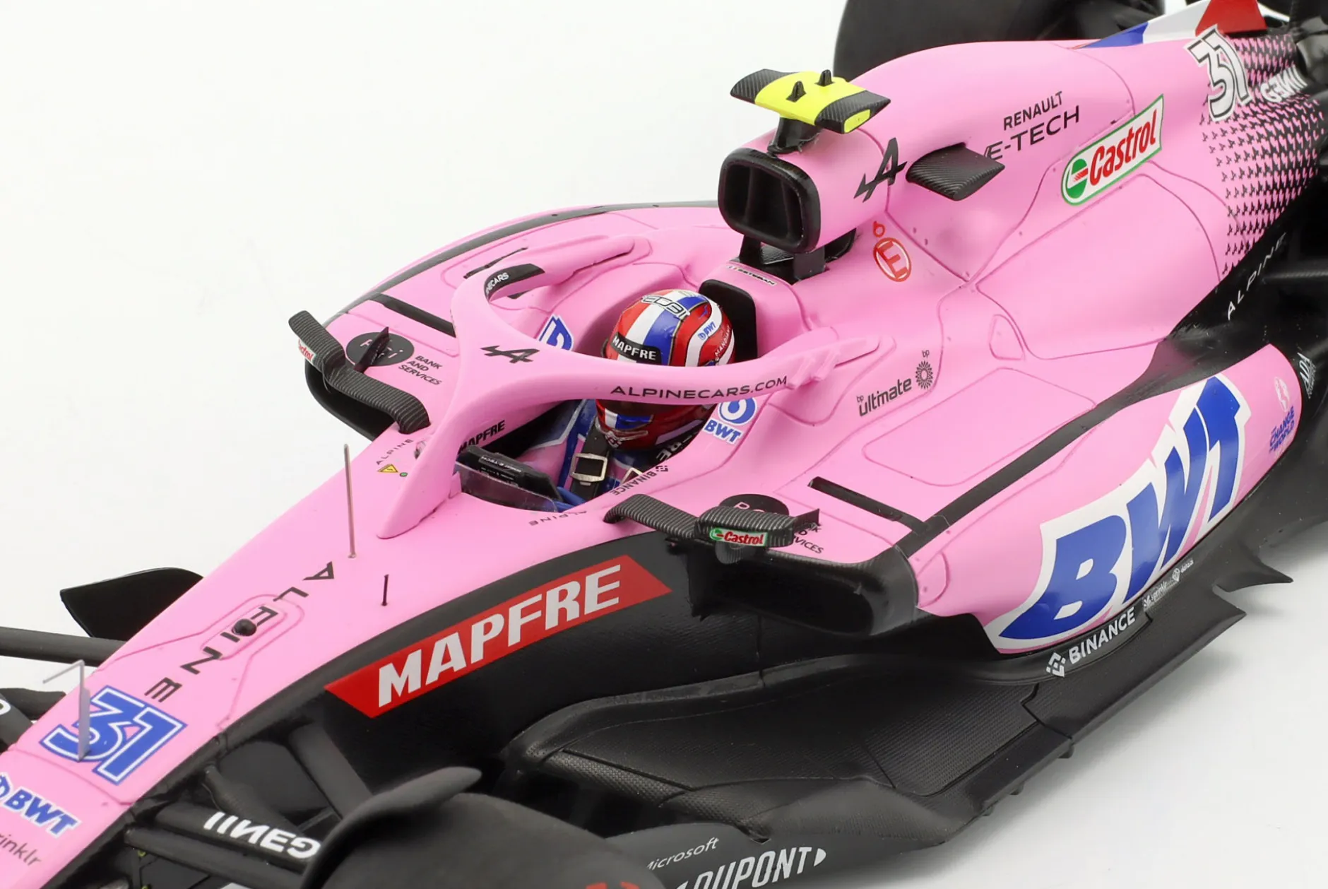 Esteban Ocon Alpine A522 #31 Bahrain GP Formel 1 2022 1:18 Spark