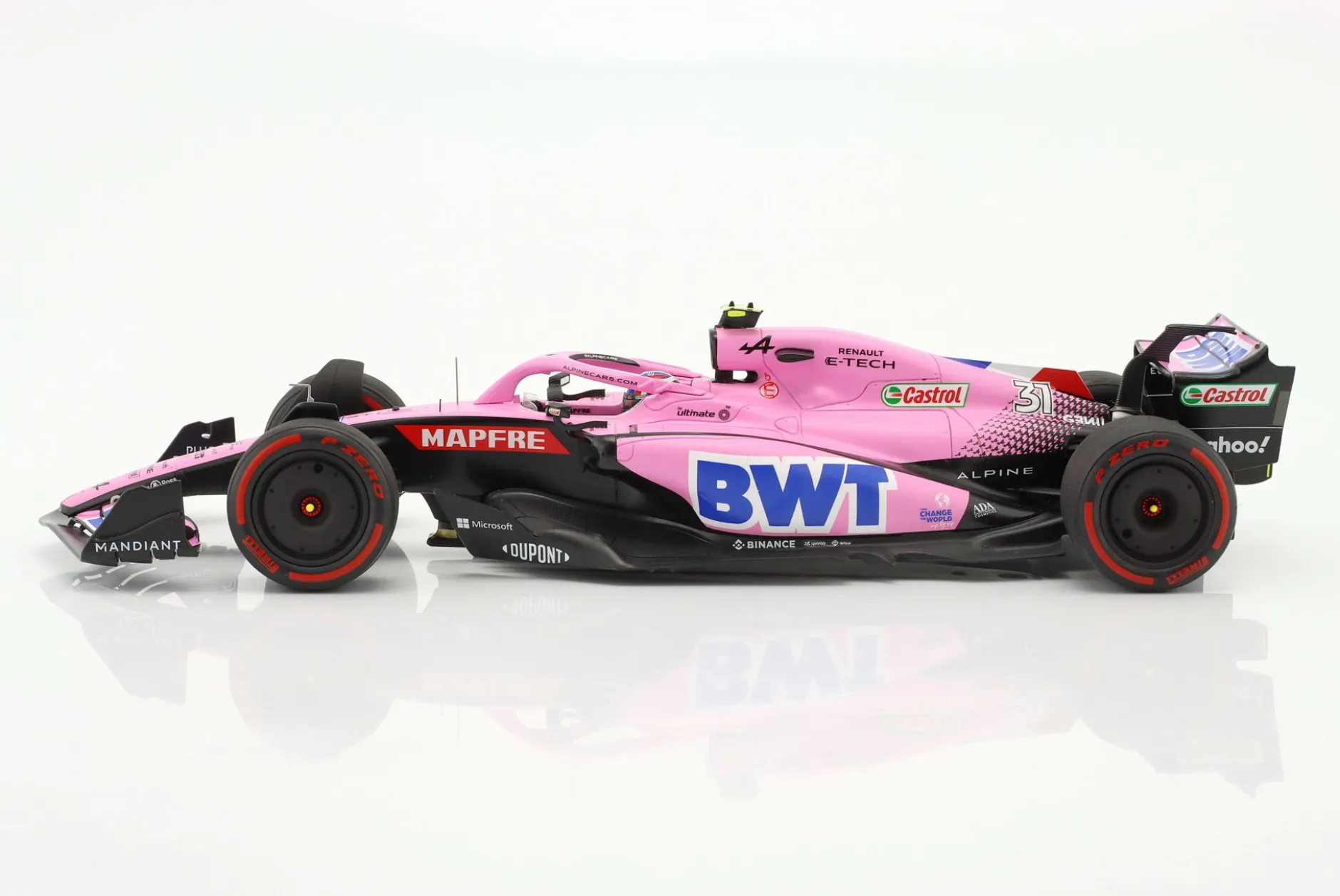 Esteban Ocon Alpine A522 #31 Bahrain GP Formel 1 2022 1:18 Spark