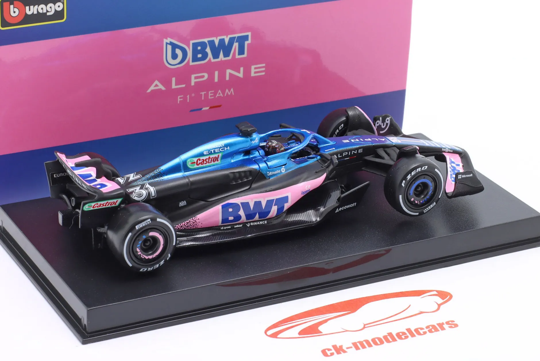 Esteban Ocon Alpine A523 #31 Formel 1 2023 1:43 Bburago