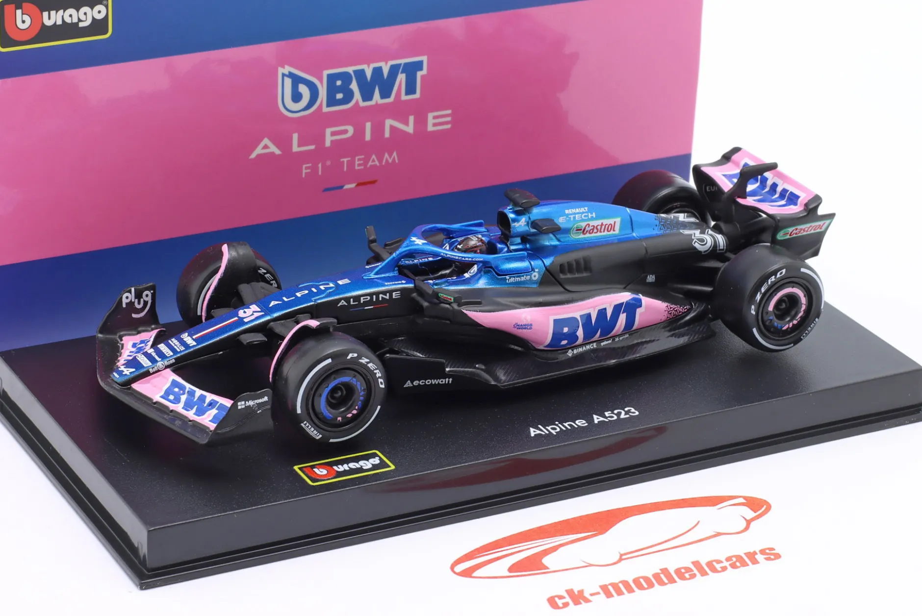 Esteban Ocon Alpine A523 #31 Formel 1 2023 1:43 Bburago