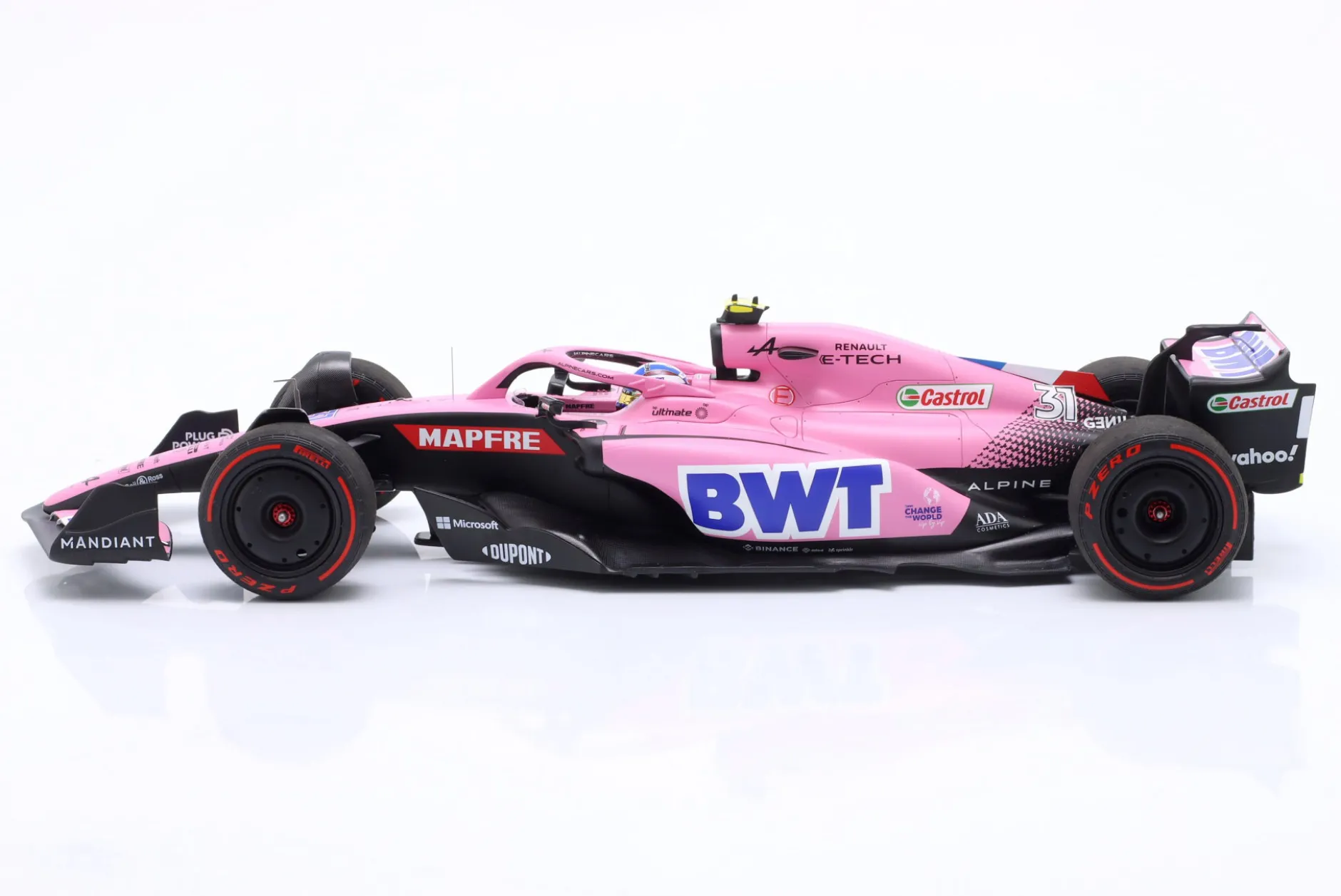 Esteban Ocon Alpine A522 #31 7th Bahrain GP Formel 1 2022 1:18 Minichamps