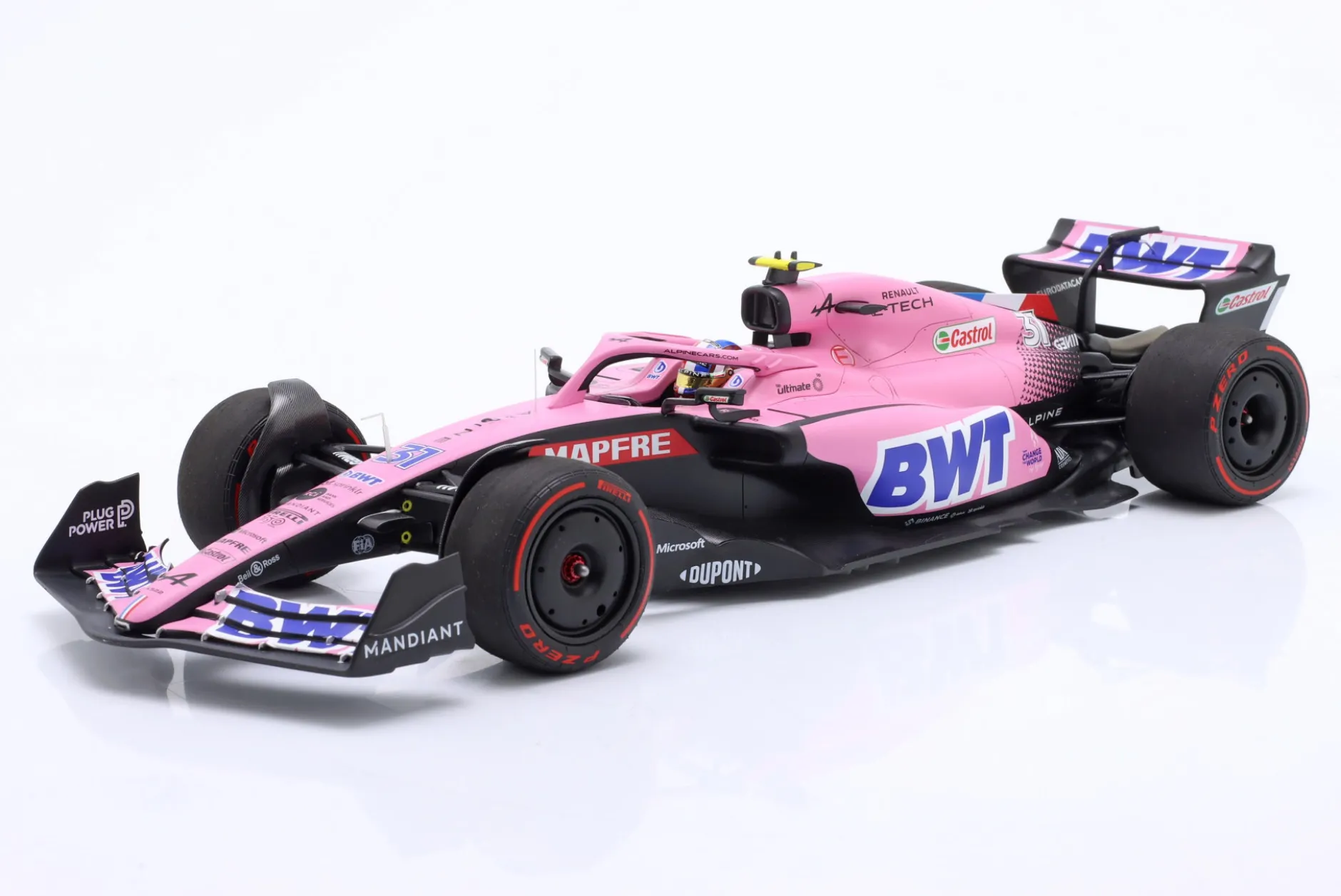 Esteban Ocon Alpine A522 #31 7th Bahrain GP Formel 1 2022 1:18 Minichamps