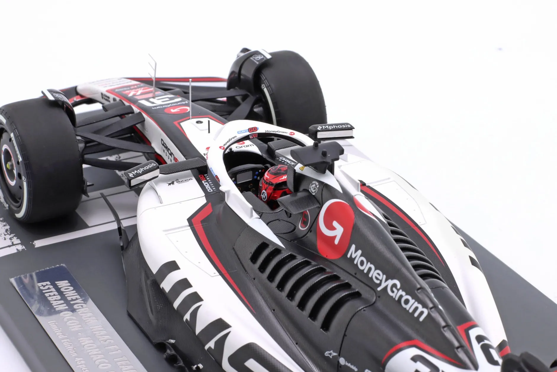 Esteban Ocon Haas VF-25 #31 Monaco GP Formel 1 2025 1:18 Minichamps
