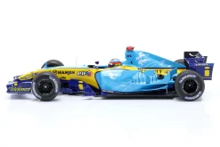 F. Alonso Renault R25 #5 2nd British GP Formel 1 Weltmeister 2005 1:18 Minichamps