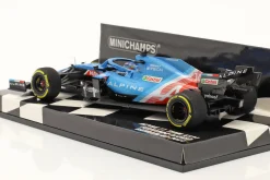 Fernando Alonso Alpine A521 #14 Bahrain GP Formel 1 2021 1:43 Minichamps