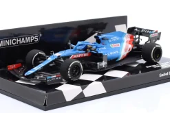 Fernando Alonso Alpine A521 #14 3rd Katar GP Formel 1 2021 1:43 Minichamps