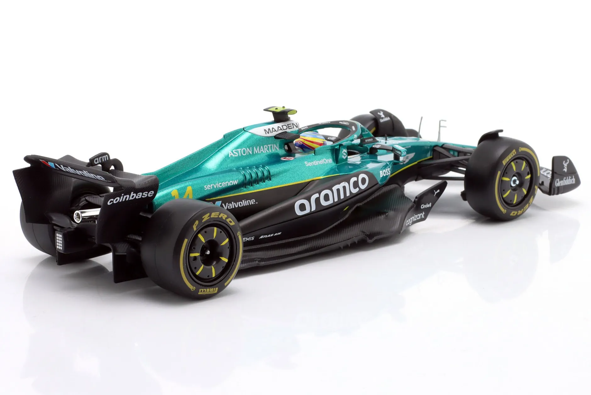Fernando Alonso Aston Martin AMR25 #14 Formel 1 2025 1:24 Bburago