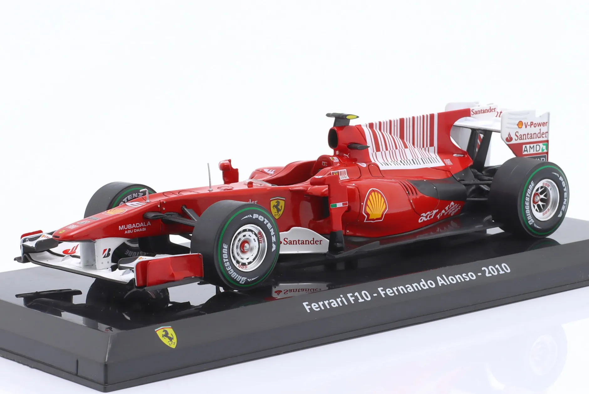Fernando Alonso Ferrari F10 #8 Formel 1 2010 1:24 Premium Collectibles