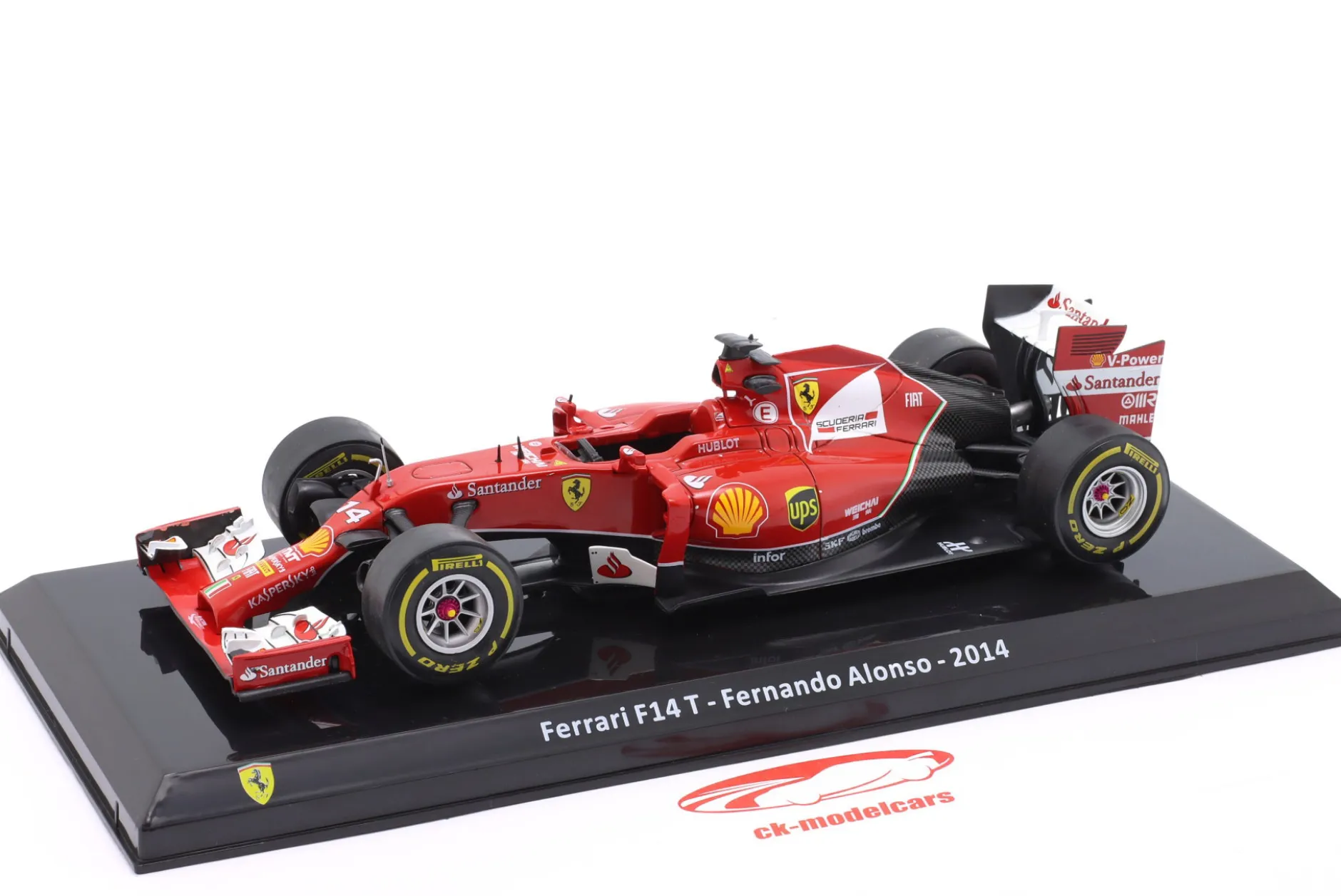 Fernando Alonso Ferrari F14T #14 Formel 1 2014 1:24 Premium Collectibles