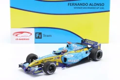 Fernando Alonso Renault R25 #5 Sieger San Marino GP Formel 1 Weltmeister 2005 1:18 Minichamps