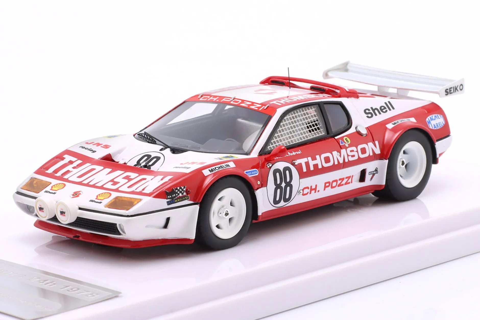 Ferrari 512 BB #88 24h LeMans 1978 Andruet, Dini 1:43 Tecnomodel