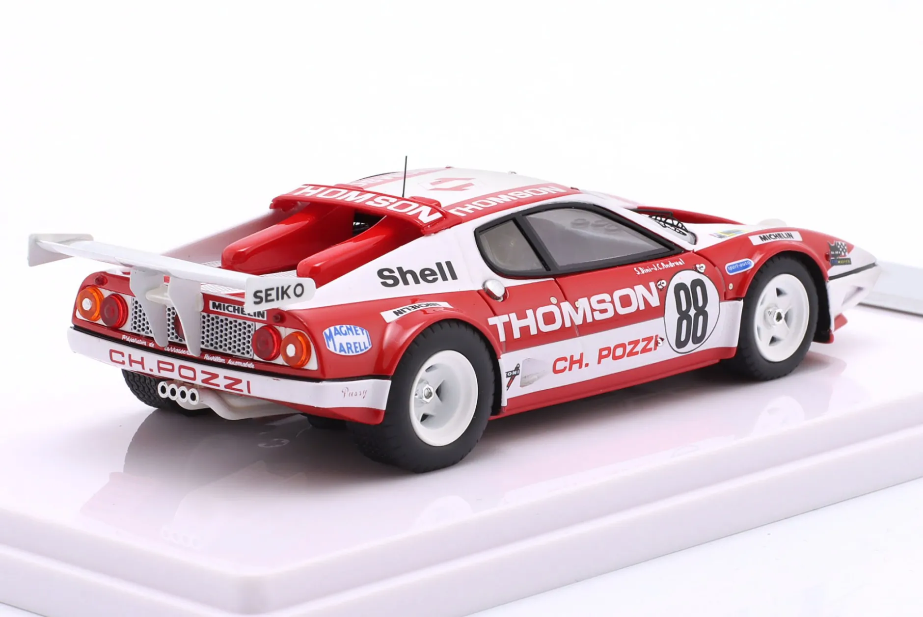 Ferrari 512 BB #88 24h LeMans 1978 Andruet, Dini 1:43 Tecnomodel