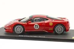 Ferrari 458 Challenge #5 Baujahr 2010 mit Vitrine rot 1:43 Altaya