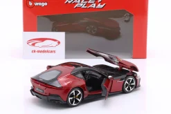 Ferrari 12Cilindri Baujahr 2024 dunkelrot metallic 1:24 Bburago