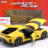 Ferrari 812 Competizione Baujahr 2021 gelb 1:18 Bburago