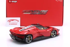 Ferrari Daytona SP3 Closed Top 2022 corsa rot 1:18 Bburago Signature