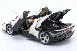 Ferrari Daytona SP3 Closed Top 2022 weiß 1:18 Bburago Signature