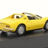 Ferrari Dino 246 GTS Baujahr 1972 mit Vitrine gelb 1:43 Altaya