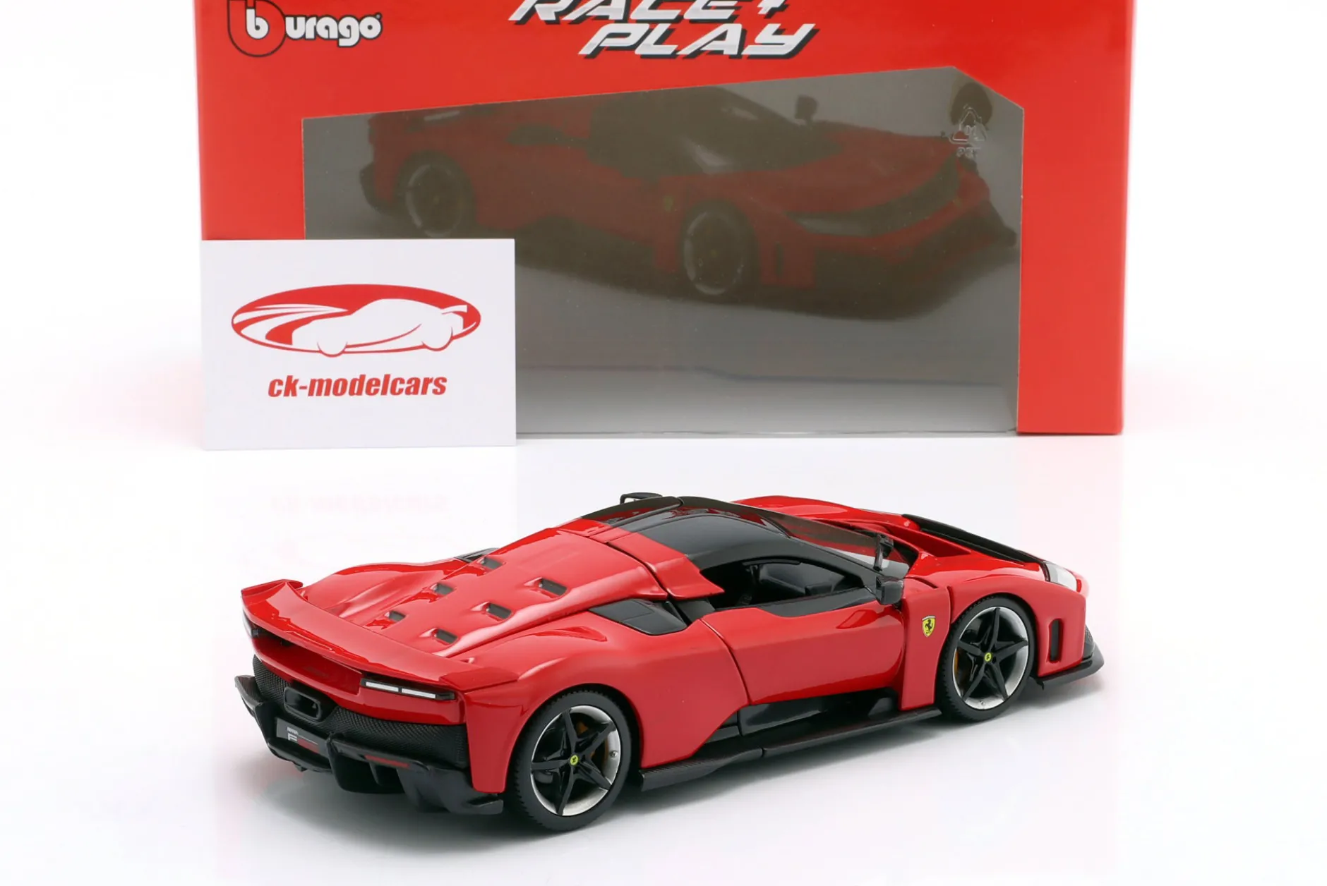 Ferrari F80 Baujahr 2024 corsa rot 1:24 Bburago