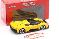 Ferrari F80 Baujahr 2024 gelb 1:43 Bburago