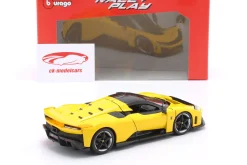 Ferrari F80 Baujahr 2024 gelb 1:24 Bburago