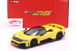 Ferrari F80 Baujahr 2024 tristrato gelb 1:18 Bburago Signature