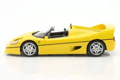 Ferrari F50 Cabrio Baujahr 1995 gelb 1:18 KK-Scale