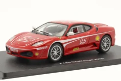Ferrari F430 Challenge #14 Baujahr 2006 mit Vitrine rot / weiß 1:43 Altaya