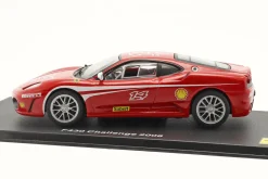 Ferrari F430 Challenge #14 Baujahr 2006 mit Vitrine rot / weiß 1:43 Altaya