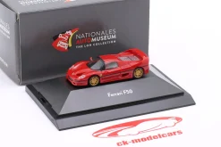 Ferrari F50 Closed Top Baujahr 1995-1997 rot 1:87 Herpa