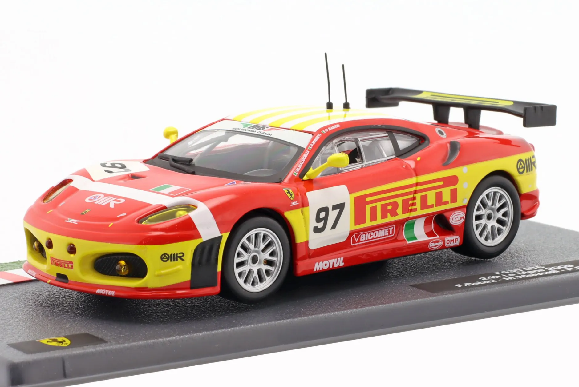 Ferrari F430 GTC #97 24h LeMans 2008 Ruberti, Babini, Malucelli 1:43 Altaya