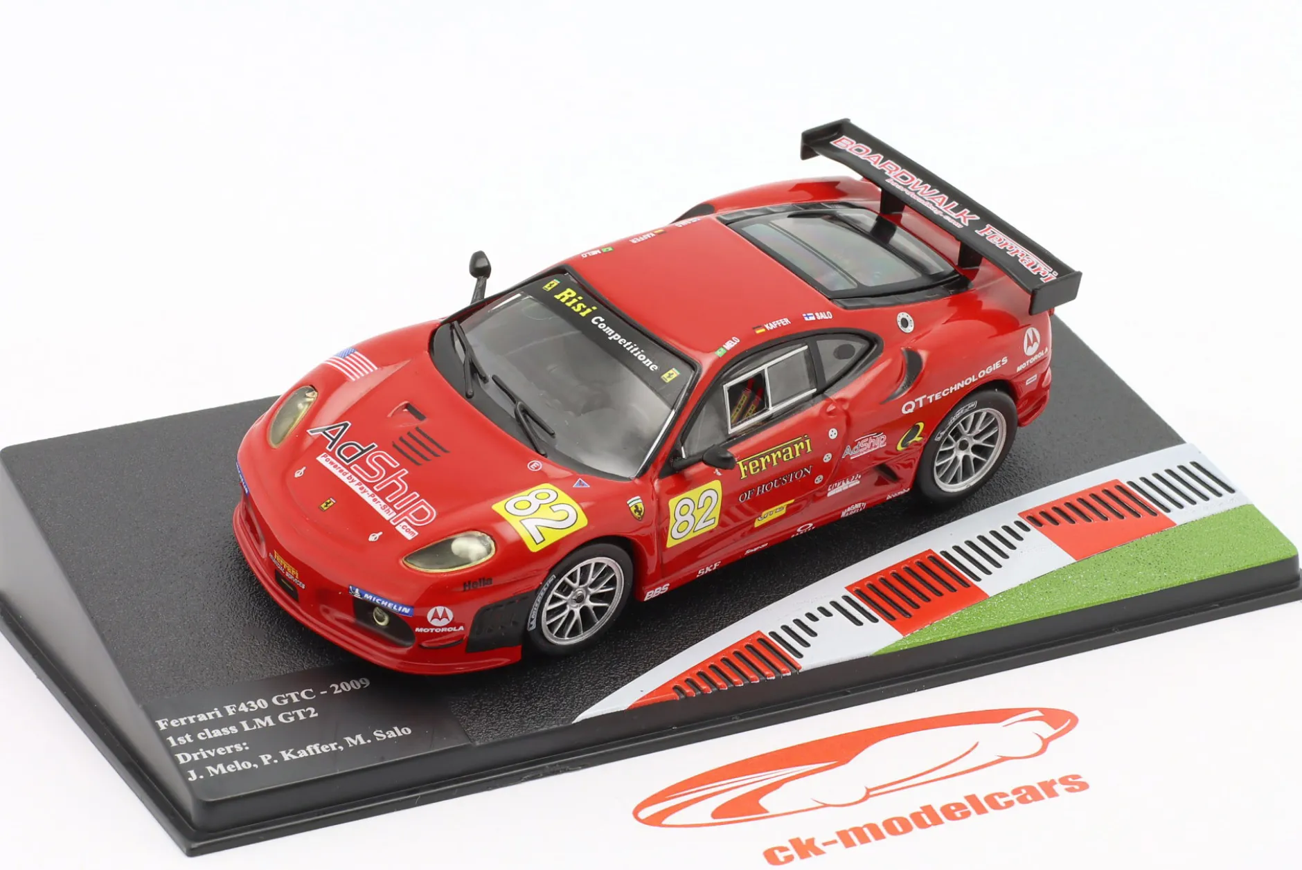 Ferrari F430 GTC #82 Sieger GT2-Klasse 24h LeMans 2009 1:43 Altaya
