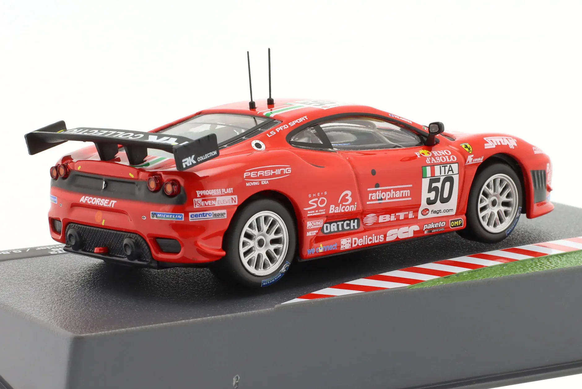 Ferrari F430 GT2 #50 7th 24h Spa 2008 AF Corse 1:43 Altaya