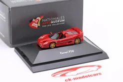 Ferrari F50 Open Top Baujahr 1995-1997 rot 1:87 Herpa