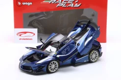 Ferrari FXX-K Evo 2017 Peter Mann #27 Tour de France blau 1:18 Bburago