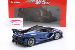 Ferrari FXX-K Evo 2017 Peter Mann #27 Tour de France blau 1:18 Bburago