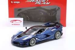 Ferrari FXX-K Evo 2017 Peter Mann #27 Tour de France blau 1:18 Bburago