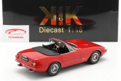 Ferrari 365 GTB/4 Daytona Cabriolet 1. Serie 1969 rot 1:18 KK-Scale